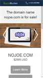 Mobile Screenshot of nojoe.com